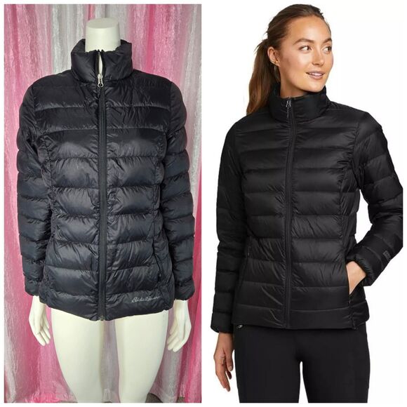 Eddie Bauer Cirruslite Down Jacket 650 Fill Zip Up Jacket Size Small - Picture 1 of 11